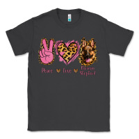 Smoke Peace Love German Shepherd Classic Tee - Jasminsmagicworld