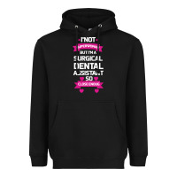 Black Surgical Dental Assistant Heavyweight Hoodie - Bettercallsaul