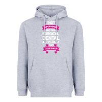 Heather Grey Surgical Dental Assistant Heavyweight Hoodie - Bettercallsaul