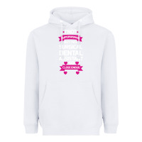White Surgical Dental Assistant Heavyweight Hoodie - Bettercallsaul