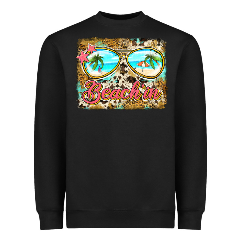 Beach'in Sunglasses Heavyweight Sweatshirt by Jasminsmagicworld | Teevron