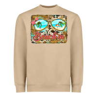 Mushroom beach'in sunglasses Heavyweight Sweatshirt - Jasminsmagicworld