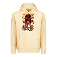 Pina Colada santas favorite postal worker afro messy bun Premium Hoodie - texasbilliewilder