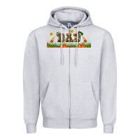 Heather Grey american football dad libbey glass Zipper Hoodie - BundleAndBundleShop