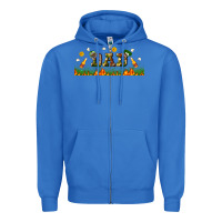 True Royal american football dad libbey glass Zipper Hoodie - BundleAndBundleShop