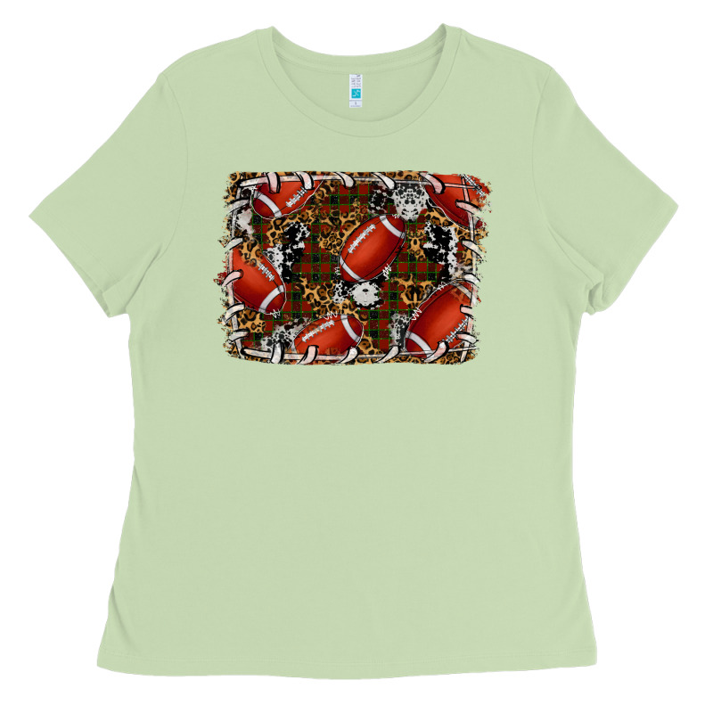 Christmas Football Ladies Tee by RanaPortraitStore | Teevron