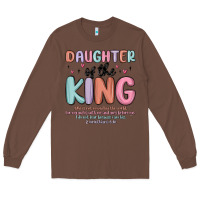 Chestnut daughter of the king Long Sleeve Tee - MaliasSmallBusiness