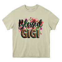 Mossy flowers blessed gigi Heavy Core Tee - Zillion Design Studio