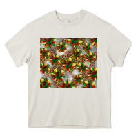 Cream juneteenth sunflowers Heavy Core Tee - BarkalooDesign