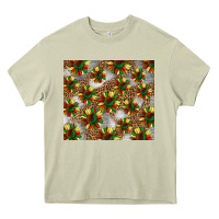 Mossy juneteenth sunflowers Heavy Core Tee - BarkalooDesign