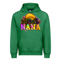 Emerald softball nana Urban Hoodie - OliviaCreatesArt