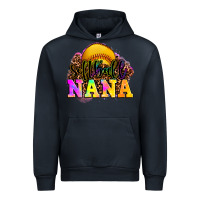 Navy softball nana Urban Hoodie - OliviaCreatesArt