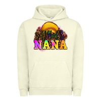 Pigment Pistachio softball nana Urban Hoodie - OliviaCreatesArt