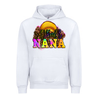 White softball nana Urban Hoodie - OliviaCreatesArt