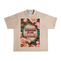 French Oak Western Welcome To Our Home Urban Heavy Tee - LillyAllenDesigns
