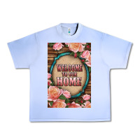 Grape Ice Western Welcome To Our Home Urban Heavy Tee - LillyAllenDesigns
