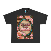 Pigment Black Western Welcome To Our Home Urban Heavy Tee - LillyAllenDesigns