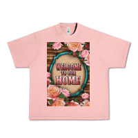 Salmon Western Welcome To Our Home Urban Heavy Tee - LillyAllenDesigns