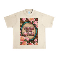Sandshell Western Welcome To Our Home Urban Heavy Tee - LillyAllenDesigns