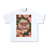 White Western Welcome To Our Home Urban Heavy Tee - LillyAllenDesigns