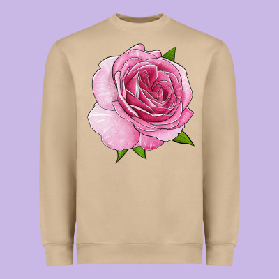 All Dressed Up Rose Heavyweight Sweatshirt Designed By Lillyallendesigns