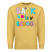 Antique Gold back to school Premium Sweatshirt - NancyCooperArtShop