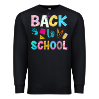 Black back to school Premium Sweatshirt - NancyCooperArtShop