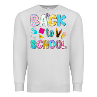 Dove Grey back to school Premium Sweatshirt - NancyCooperArtShop