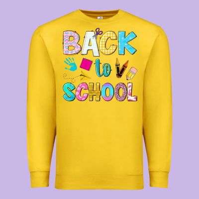 Back To School Premium Sweatshirt Designed By Nancycooperartshop
