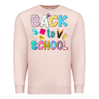 Pale Pink back to school Premium Sweatshirt - NancyCooperArtShop