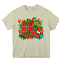 Mossy one merry teacher Heavy Core Tee - texasbilliewilder