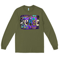 Army Green nurse halloween Long Sleeve Tee - JahusDesignShop