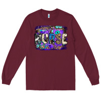 Burgundy nurse halloween Long Sleeve Tee - JahusDesignShop