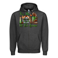 Charcoal Heather for the love of the game Zipper Hoodie - BundleAndBundleShop