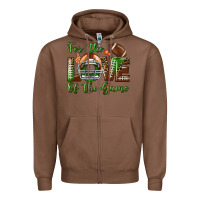 Chestnut for the love of the game Zipper Hoodie - BundleAndBundleShop