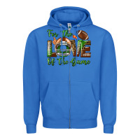 True Royal for the love of the game Zipper Hoodie - BundleAndBundleShop
