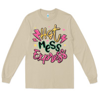 Mushroom hot mess express Long Sleeve Tee - MaliasSmallBusiness