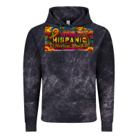 Cloud Black national hispanic heritage month license plate Vintage Hoodie - BundleAndBundleShop