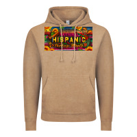 Vintage Coffee national hispanic heritage month license plate Vintage Hoodie - BundleAndBundleShop