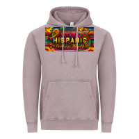 Vintage Zinc national hispanic heritage month license plate Vintage Hoodie - BundleAndBundleShop