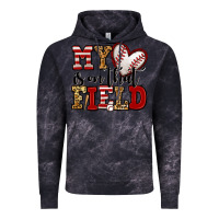 Cloud Black my heart is on that field baseball Vintage Hoodie - Jasminsmagicworld