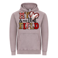 Vintage Zinc my heart is on that field baseball Vintage Hoodie - Jasminsmagicworld