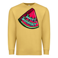 Antique Gold sweet summer watermelon Premium Sweatshirt - NancyCooperArtShop