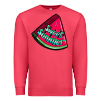 Cardinal sweet summer watermelon Premium Sweatshirt - NancyCooperArtShop