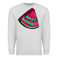 Dove Grey sweet summer watermelon Premium Sweatshirt - NancyCooperArtShop