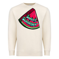 Sandshell sweet summer watermelon Premium Sweatshirt - NancyCooperArtShop