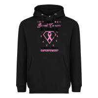 Black I am a Breast Cancer Survivor What is Your Superpower Heavyweight Hoodie - Bettercallsaul
