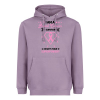 Lavender I am a Breast Cancer Survivor What is Your Superpower Heavyweight Hoodie - Bettercallsaul