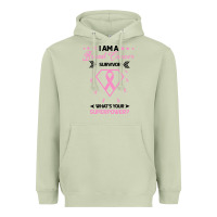 Matcha I am a Breast Cancer Survivor What is Your Superpower Heavyweight Hoodie - Bettercallsaul