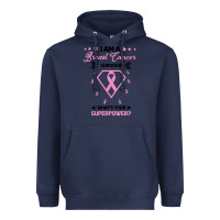 Navy I am a Breast Cancer Survivor What is Your Superpower Heavyweight Hoodie - Bettercallsaul
